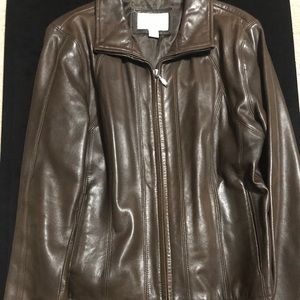 Brown Leather Jacket